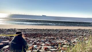 Mysterious Mags public masturbation