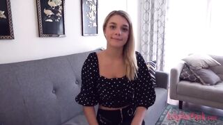 Gabbie Carter - Blonde Interracial Uncensored Creampie