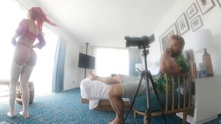 Nala Fitness schoolgirl backroom casting