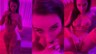 Layla sexy bg pov dripping creampie