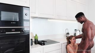 Lillian Phillips BBC Breakfast in the kitchen