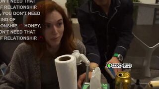 Amouranth calls the COPS on her husband