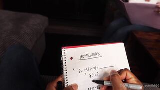 Zoeneli BBC Homework Hardcore Fuck