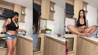Bella Torres NAKED IN KITCHEN ONLYFANS