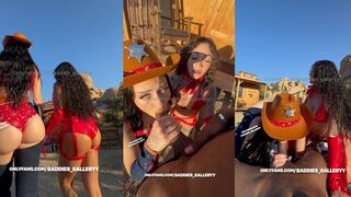Auhneesh Nicole Cow girls Ride