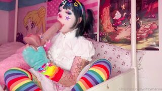 Ditzymaruu clowgirl deepthroating