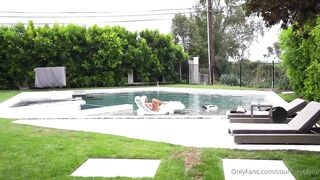 courtney taylor bikini blowjob