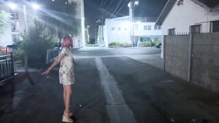 Nicole Niagara Risky EDC Whore Busted by BMX Bikers