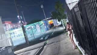 Nicole Niagara Risky EDC Whore Busted by BMX Bikers