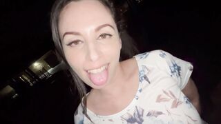 Nicole Niagara Masturbate, Suck, Fuck, then Cum on Pretty Face in Public Park