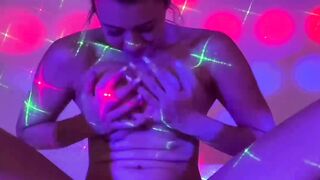 Bree Louise - Sucking & Fucking A Dildo