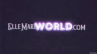 ElleMarz dildo creampie