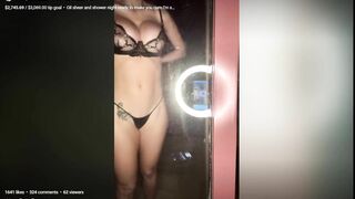 Lyna Perez Live flash scene