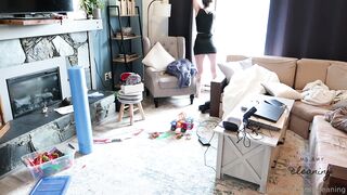 MsAmy doing some cleaning