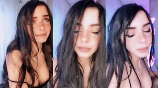 Panther-A in a black dress LIVE 1