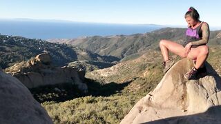 Felicity Feline Peeing In Nature