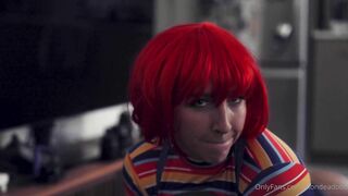 Blondeadobo Chucky Halloween Cosplay PPV