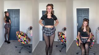 wifeysummer short skirt