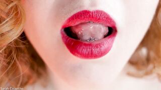 Sarah Calanthe: Lipstick and spit