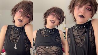 Kenalialuv goth Invisigal JOI!