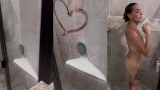 convincedmom4u shower blowjob