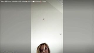 Caroline Zalog black bunny naked Strip ppv