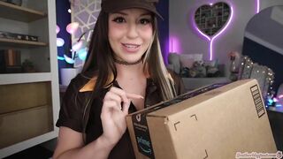 heatherbby delivery gril handles your big package