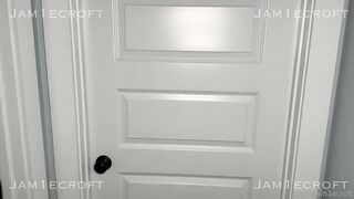 jamie croft fit milf joi striptease and finger