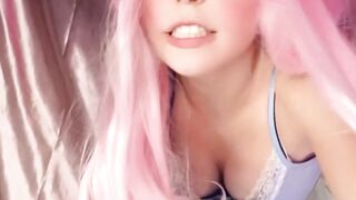 BELLE DELPHINE ONLYFANS PINK HAIR BUNNY (Video 3)