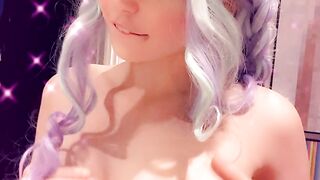 Belle Delphine Neon Bunny Set (Video 2)