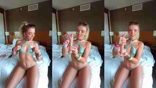 Brie Belle aka Bougie_BB - Micro Bikini JOI