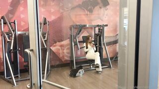 Alanna Pow Gets Drilled After A Gym Session