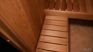 Hope Heaven Has Sweaty Sex & Gets Facial In Sauna