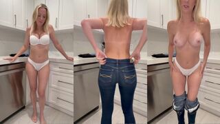 Vicky Stark sliding your best dick in my tight jeans