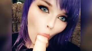 Slutty goth e-girl (Video 2)