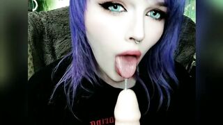 Slutty goth e-girl (Video 1)
