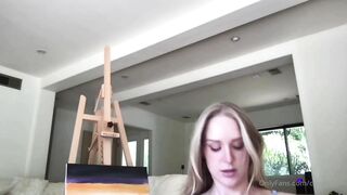 Caroline Zalog transparent panties ppv