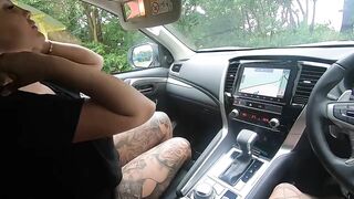 Renee Gracie Car BG Outdoor Onlyfans