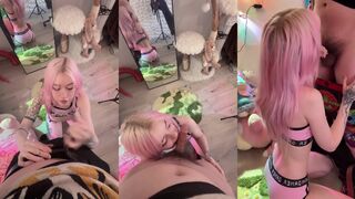 Cosplayer Saekkico Blows Her Man's Dick And Takes Cumshot