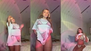 piper rockelle coral bikini