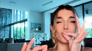 Lyna Perez 30 August Livestream Nip Slip