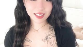 lisha - tiktok Asia beauty teen pov onlyfans Leaked Sextape dildo fuck