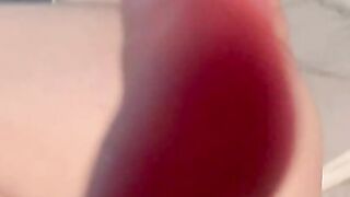 Bikini Brittany Purple Dildo Anal