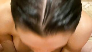 Karamitch- Shower BJ facial quickie