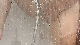 Hotyogawife - vacation-shower-fuck