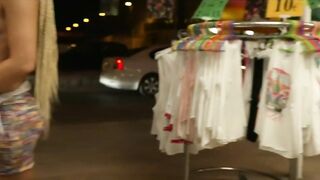 Bitchinbubba Rocky Transparent Polychromatic Gown -Public