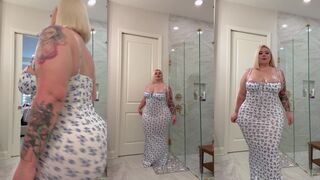 Mysticbeing oiled and stripping