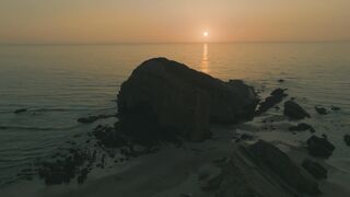 DaringKiara_Atmospheric Naked Sunset Meditation