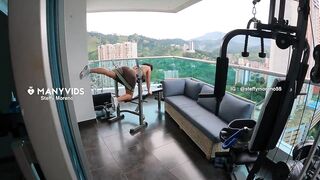 Steffy Moreno Fuck In Gym Terraza Fuck