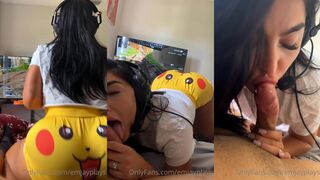 Emily Rinaudo Gamer Girl POV Blowjob Sex Video Leaked